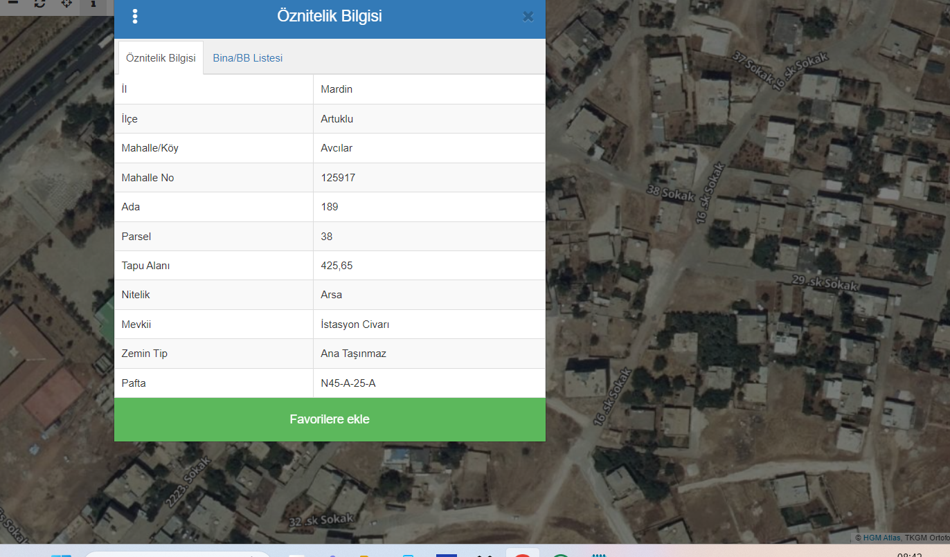 SATILIK İMARLI ARSA